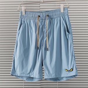 Fendi Light Nylon Men's Drawstring Beach Shorts Size L